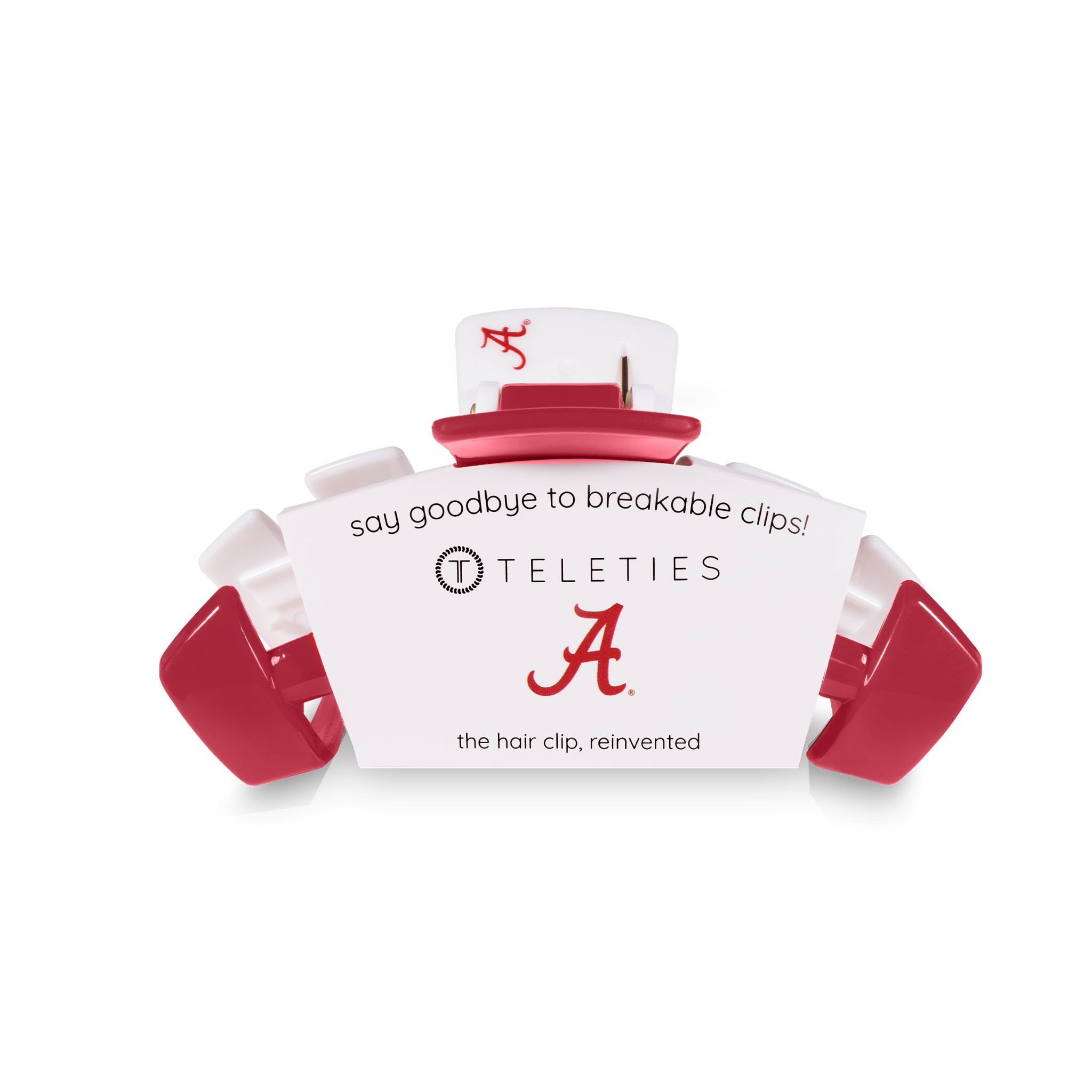 Classic College Hair Clip | Medium | Univ. of Alabama - The Pink Pineapple 850