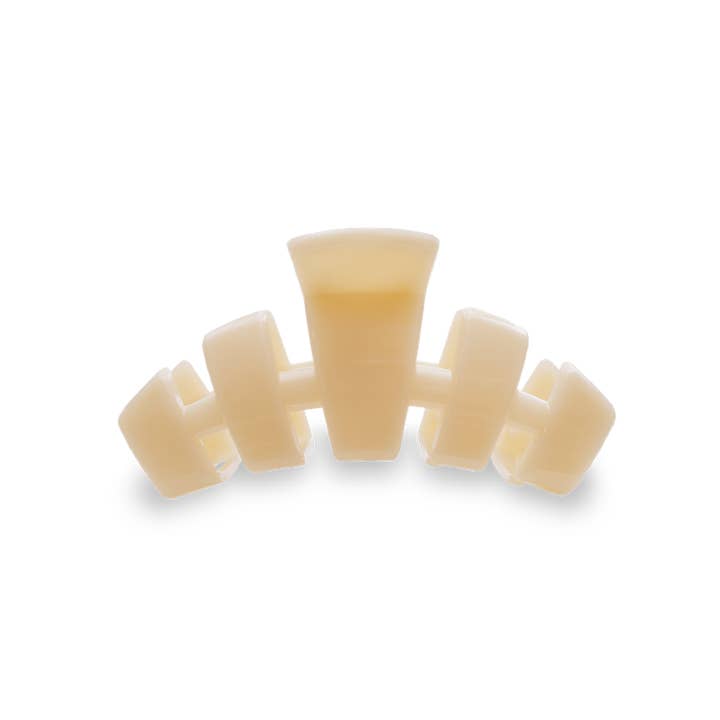 Classic Hair Clip | Small | Almond Beige - The Pink Pineapple 850