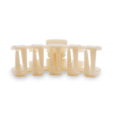 Classic Hair Clip | Small | Almond Beige - The Pink Pineapple 850