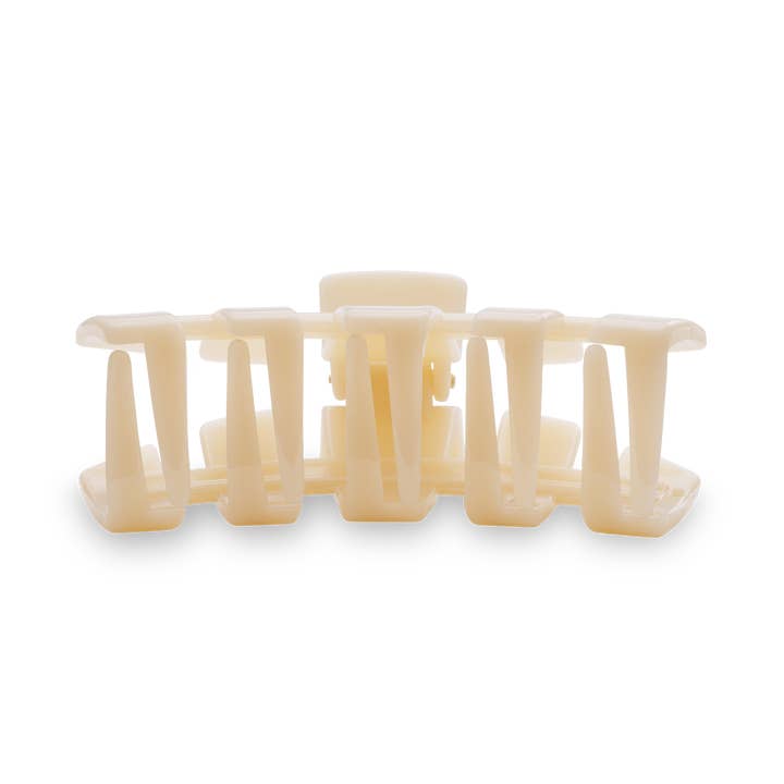 Classic Hair Clip | Small | Almond Beige - The Pink Pineapple 850