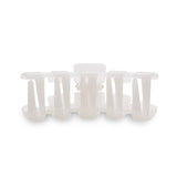 Classic Hair Clip | Small | Coconut White - The Pink Pineapple 850