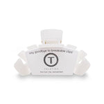 Classic Hair Clip | Small | Coconut White - The Pink Pineapple 850