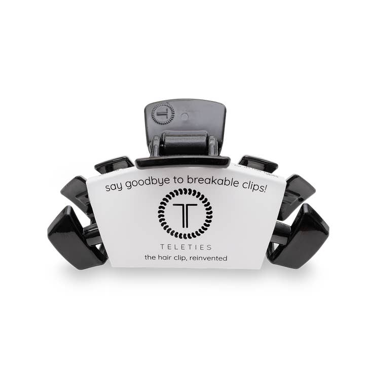 Classic Hair Clip | Small | Jet Black - The Pink Pineapple 850