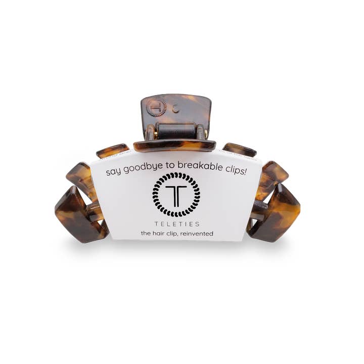 Classic Hair Clip | Small | Tortoise - The Pink Pineapple 850