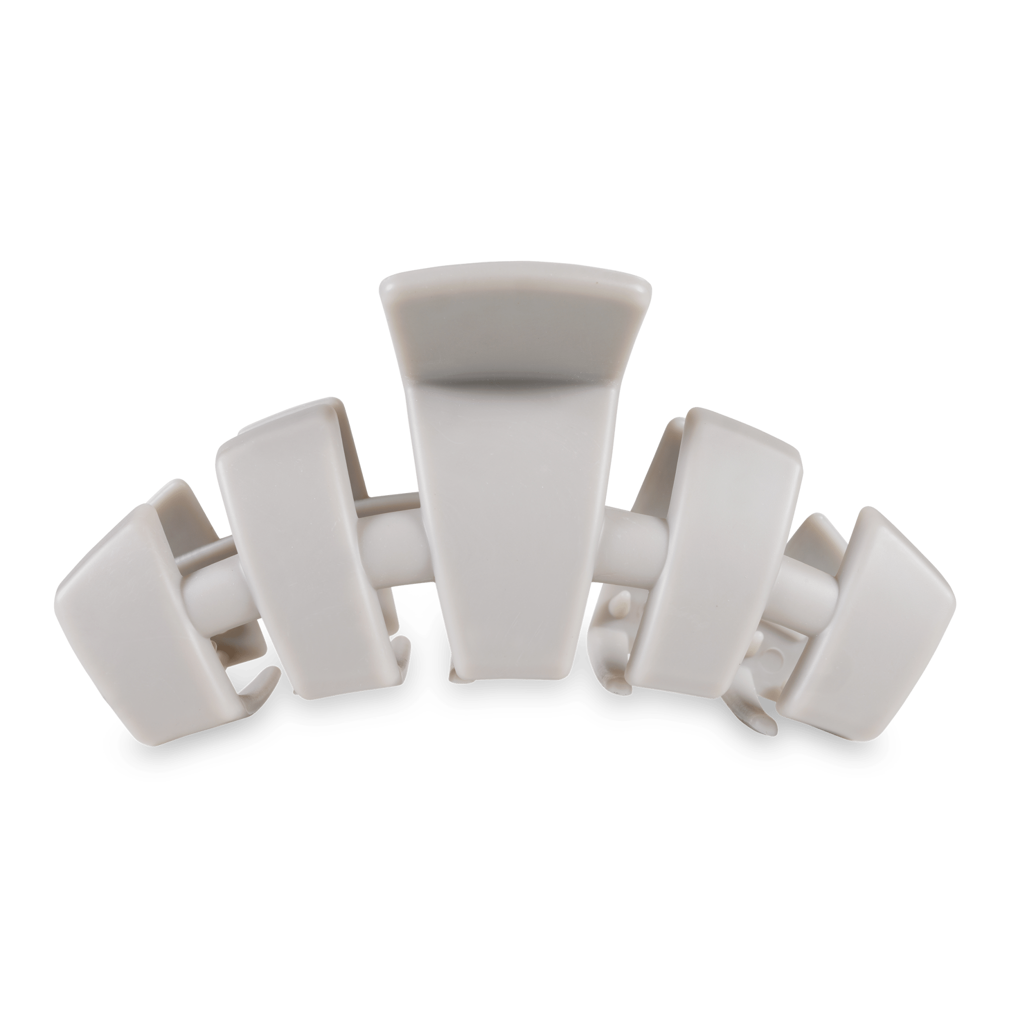 Classic Silver Flames Large Hair Clip - The Pink Pineapple 850