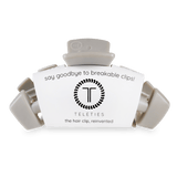 Classic Silver Flames Large Hair Clip - The Pink Pineapple 850