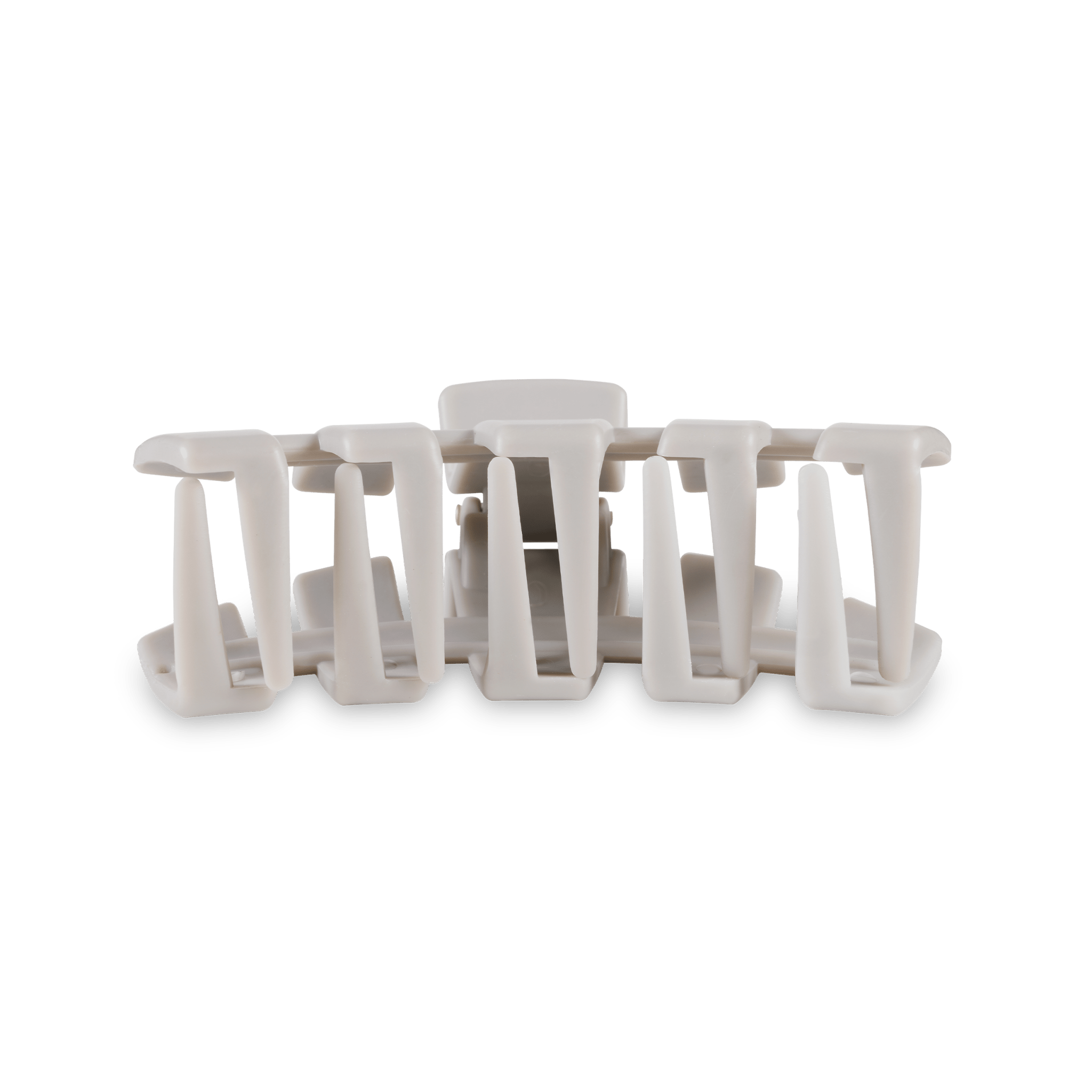 Classic Silver Flames Medium Hair Clip - The Pink Pineapple 850