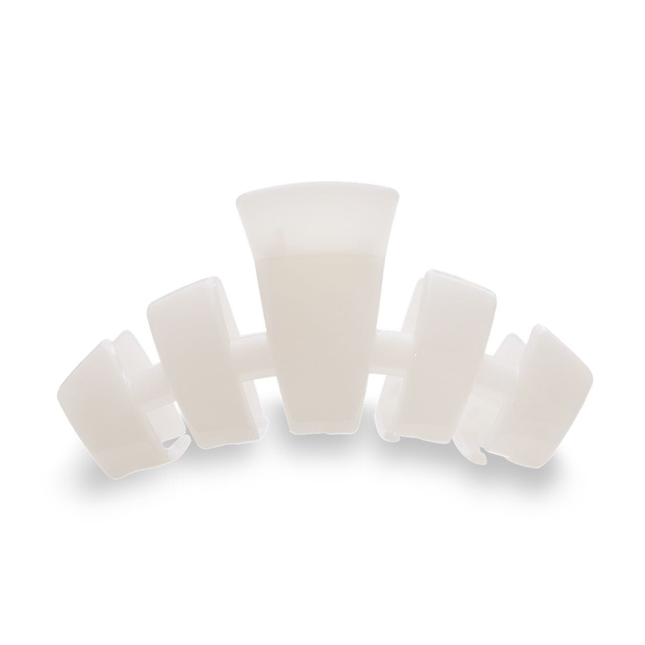 Classic Teleties - Coconut White - Large Hair Clip - The Pink Pineapple 850