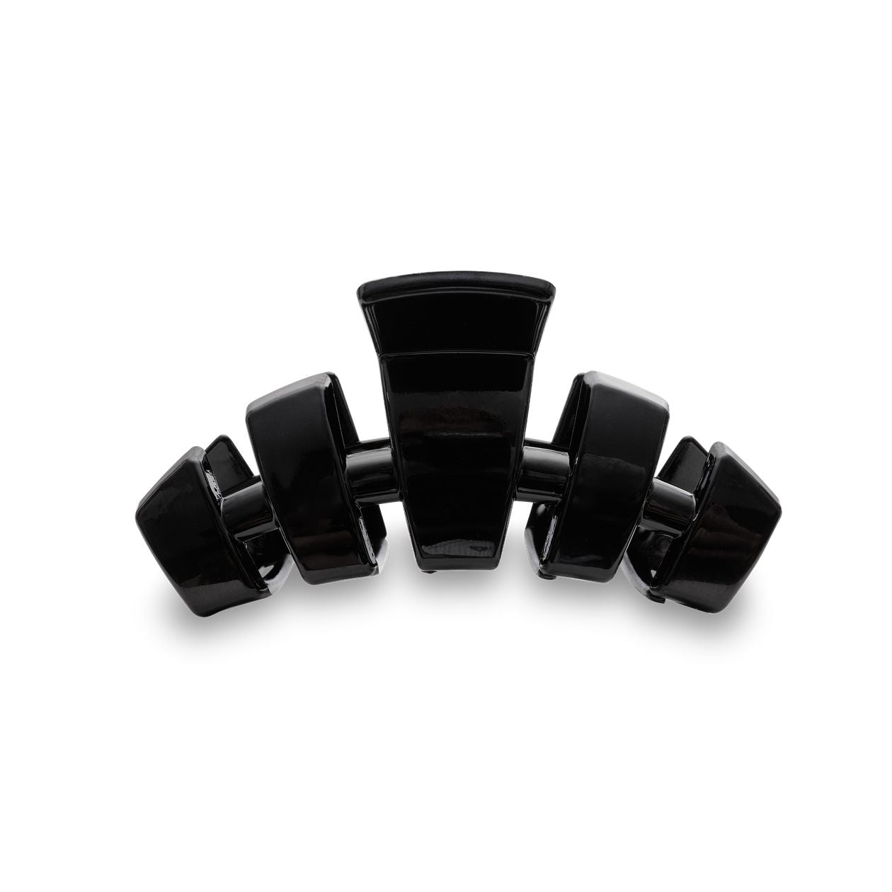 Classic - Teleties - Jet Black - Medium Hair Clip - The Pink Pineapple 850