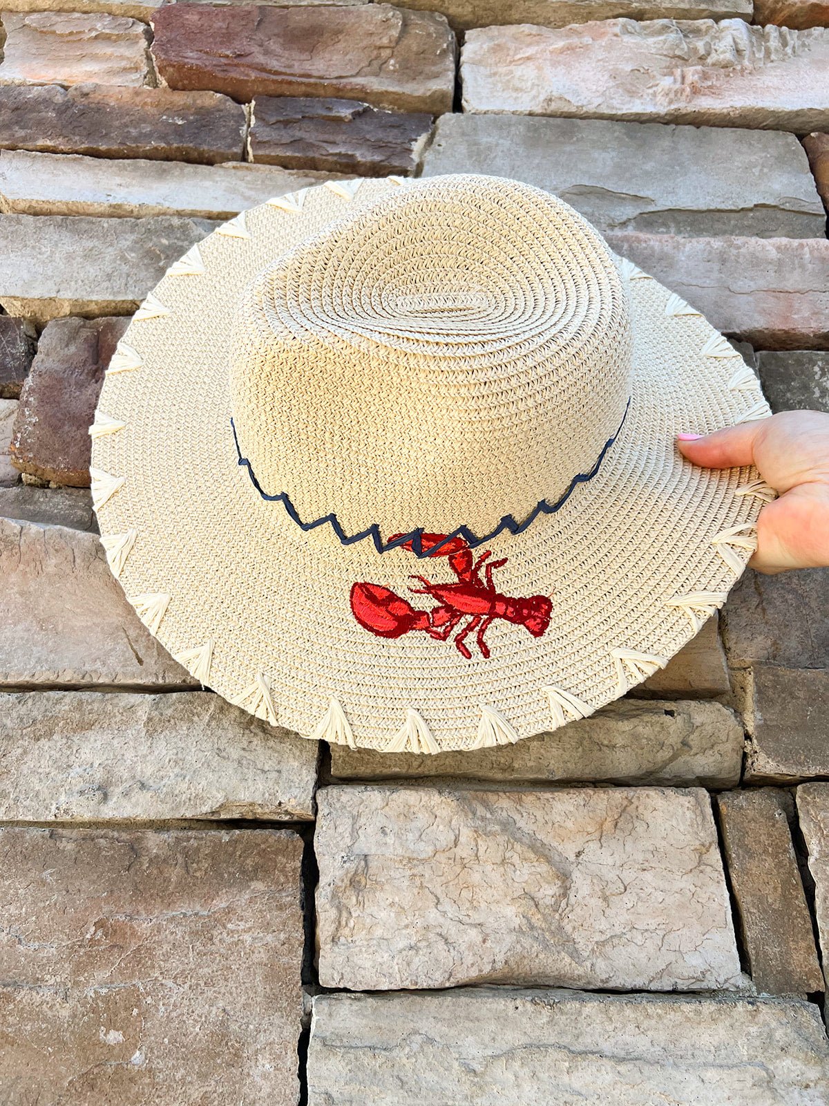 Claudia Hat in Natural - The Pink Pineapple 850
