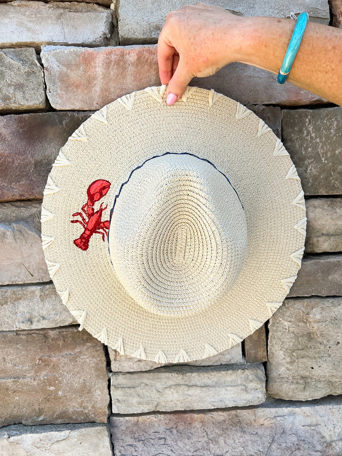 Claudia Hat in Natural - The Pink Pineapple 850