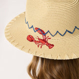 CLAUDIA HAT,NATURAL - The Pink Pineapple 850