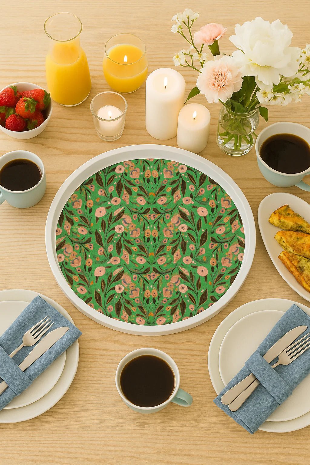 Clean White Interchangeable Pop Gallery Tray - The Pink Pineapple 850