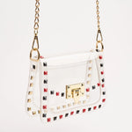 [Clearly Handbags] Jackie Bag in Black and Red - The Pink Pineapple 850