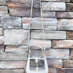 [Clearly Handbags] The Paige Clear Purse in Ivory - The Pink Pineapple 850