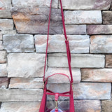 [Clearly Handbags] The Paige in Red - The Pink Pineapple 850