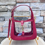 [Clearly Handbags] The Paige in Red - The Pink Pineapple 850