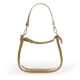 Clearview Crossbody Stadium Bag in Gold - The Pink Pineapple 850