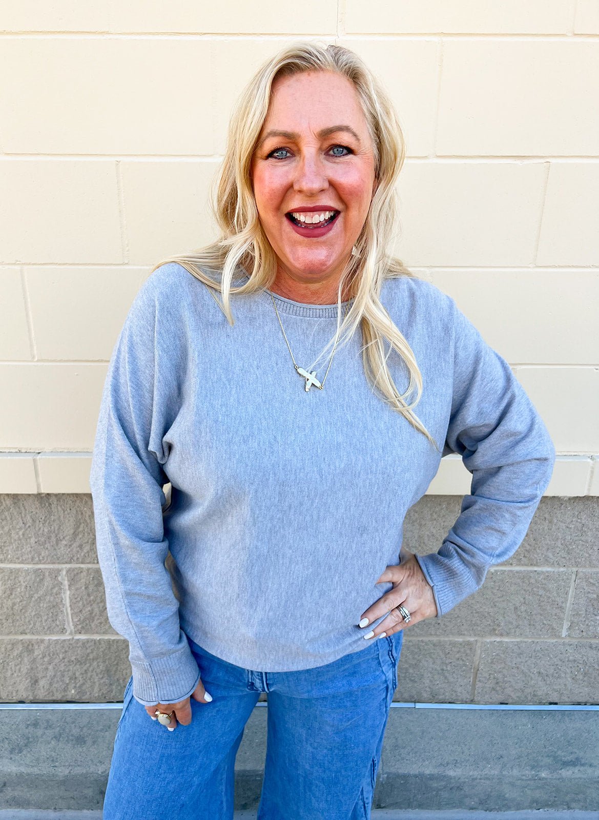 Cloud Cover Comfort Sweater - The Pink Pineapple 850