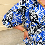 Coastal Current Mandarin Top - The Pink Pineapple 850