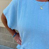 Coastal Ease Textured Knit Set - The Pink Pineapple 850