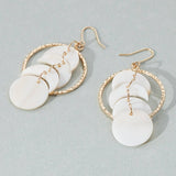 Coastal Glow Mother of Pearl Earrings - The Pink Pineapple 850