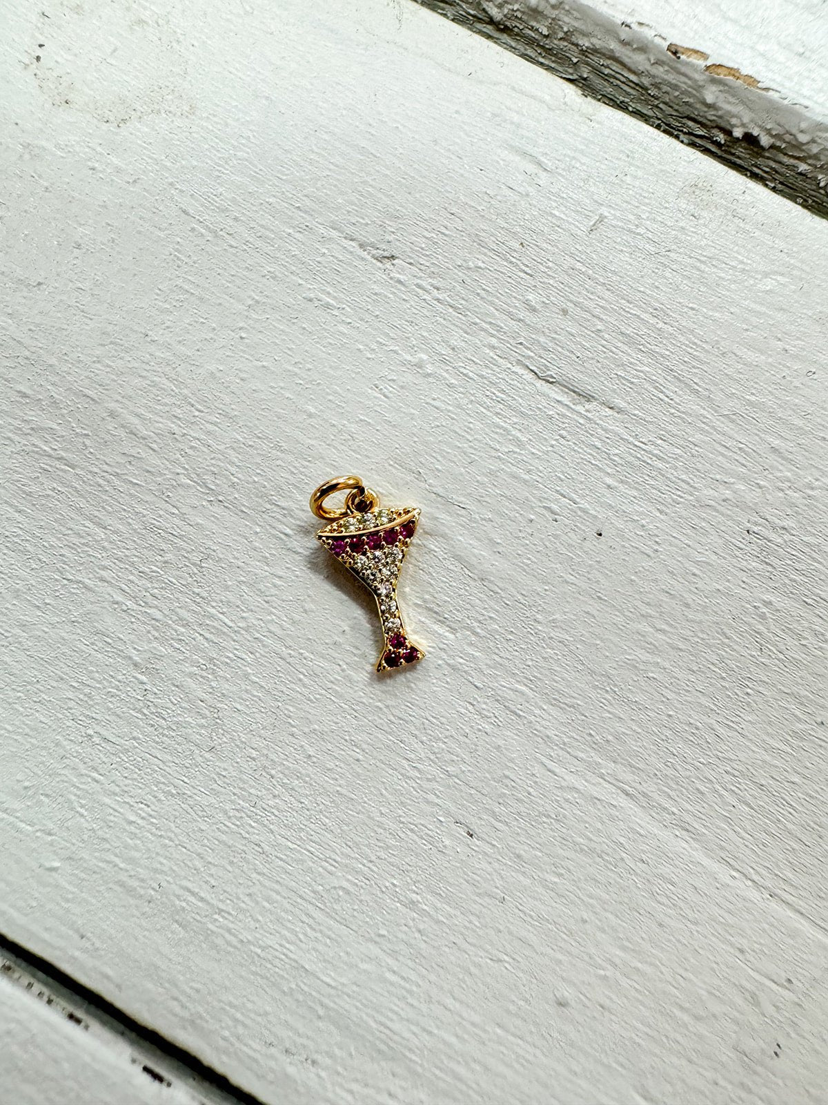 Cocktail Charm - The Pink Pineapple 850