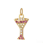 Cocktail Charm - The Pink Pineapple 850