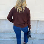 Cocoa Comfort Knit Sweater - The Pink Pineapple 850