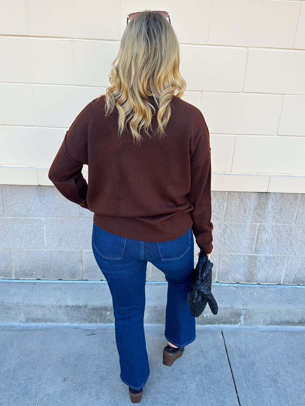 Cocoa Comfort Knit Sweater - The Pink Pineapple 850