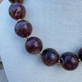 Cocoa Crush Beaded Necklace - The Pink Pineapple 850