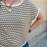 Cocoa Hour Knit Top - The Pink Pineapple 850