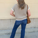 Cocoa Hour Knit Top - The Pink Pineapple 850