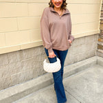 Cocoa Sands Half - Zip - The Pink Pineapple 850