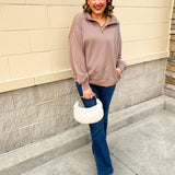 Cocoa Sands Half - Zip - The Pink Pineapple 850