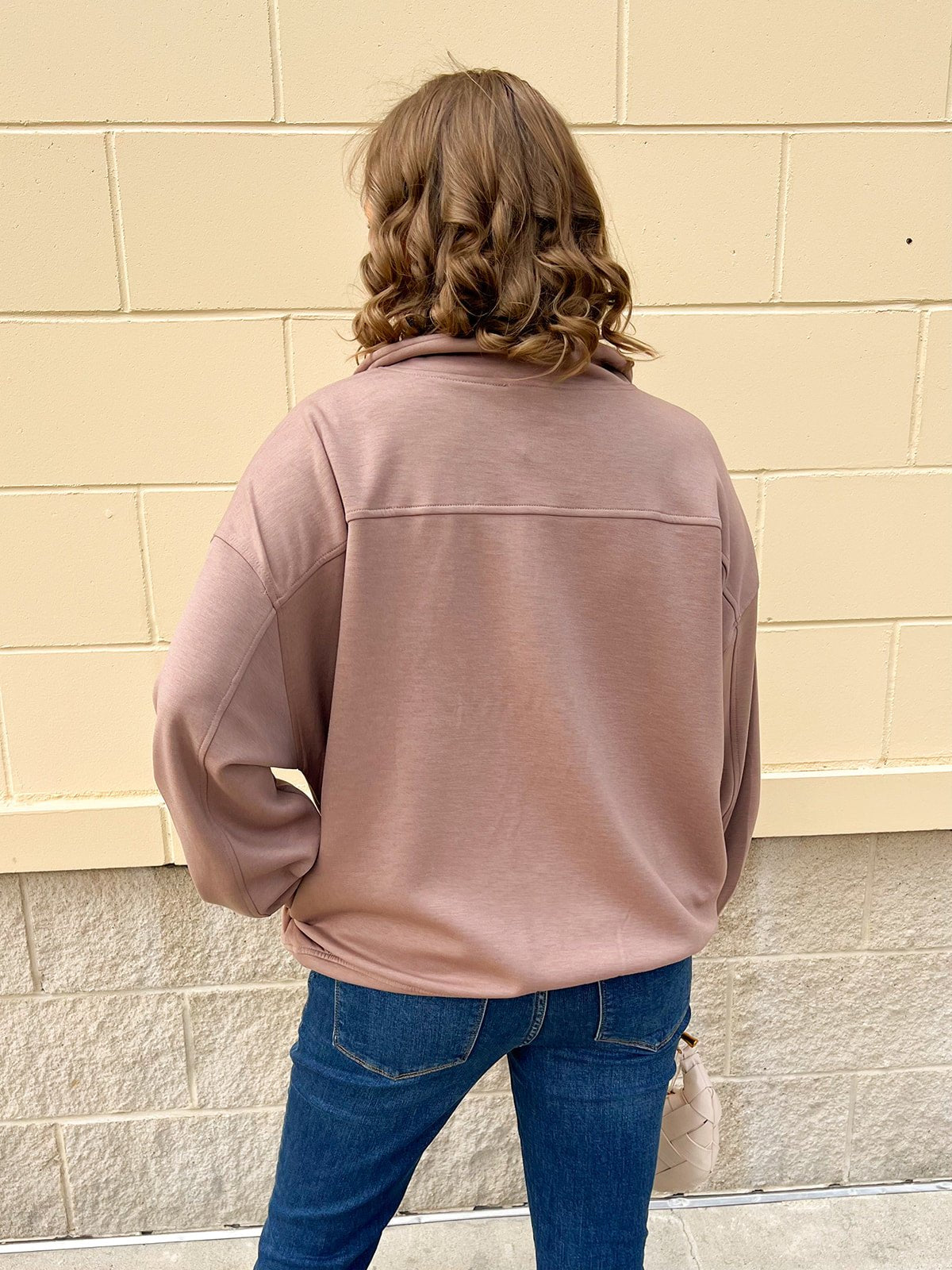 Cocoa Sands Half - Zip - The Pink Pineapple 850