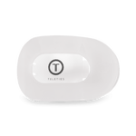 Coconut White Large Flat Round Clip - The Pink Pineapple 850