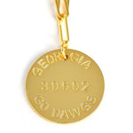 [Lisi Lerch] College Tag Charm Necklace – University of Georgia