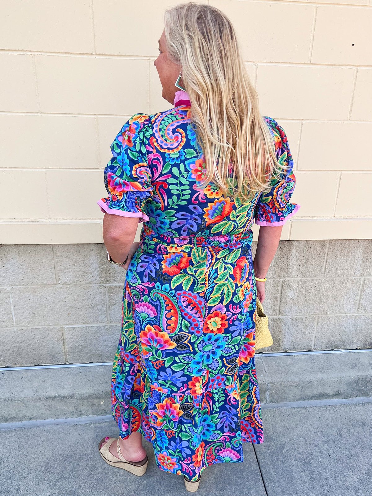 Color Carnival Midi Dress