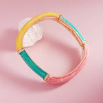 Color Pop Squares Bracelet – Multicolor - The Pink Pineapple 850