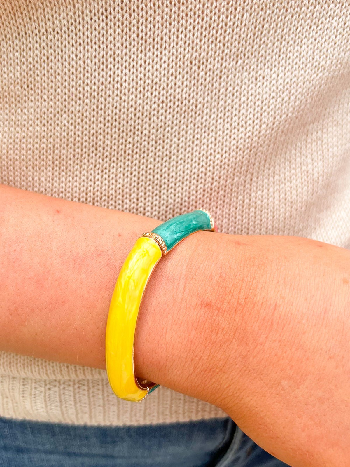 Color Pop Squares Bracelet – Multicolor - The Pink Pineapple 850