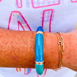 Color Pop Squares Stretch Bracelet – Blue Mix - The Pink Pineapple 850