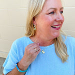Color Pop Squares Stretch Bracelet – Blue Mix - The Pink Pineapple 850