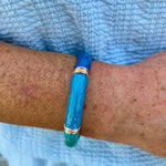 Color Pop Squares Stretch Bracelet – Blue Mix - The Pink Pineapple 850