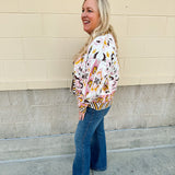 Coral Sands Button - Front Sweater - The Pink Pineapple 850