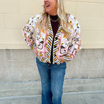 Coral Sands Button - Front Sweater - The Pink Pineapple 850