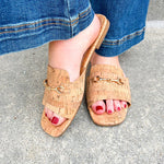 [Corkys] Bit of A Breeze Cork Flats - The Pink Pineapple 850