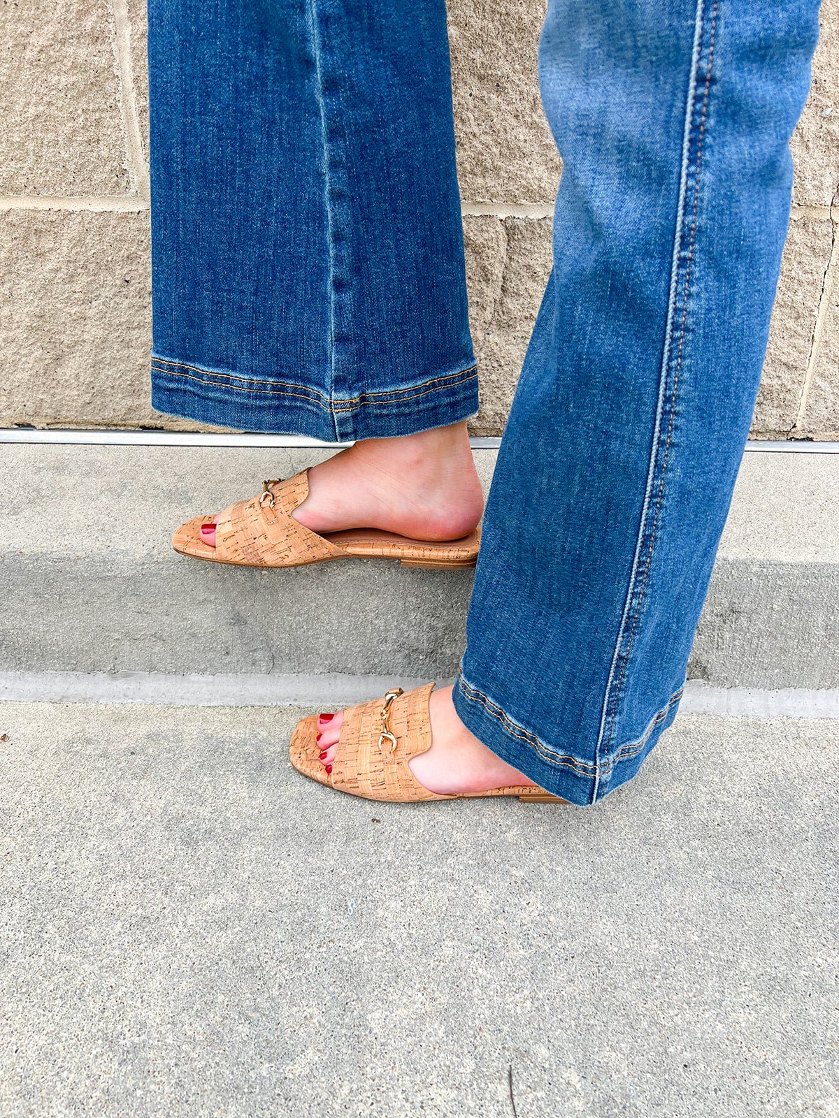 [Corkys] Bit of A Breeze Cork Flats - The Pink Pineapple 850