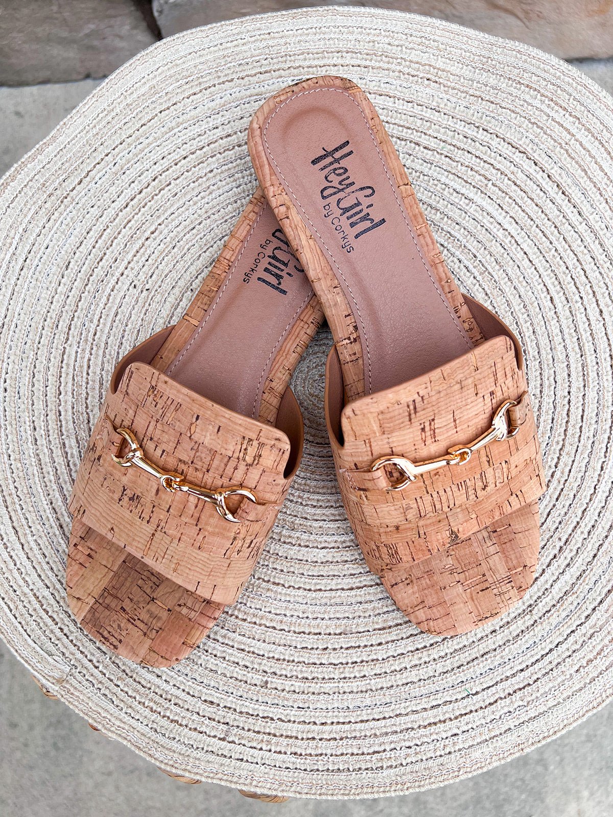 [Corkys] Bit of A Breeze Cork Flats - The Pink Pineapple 850