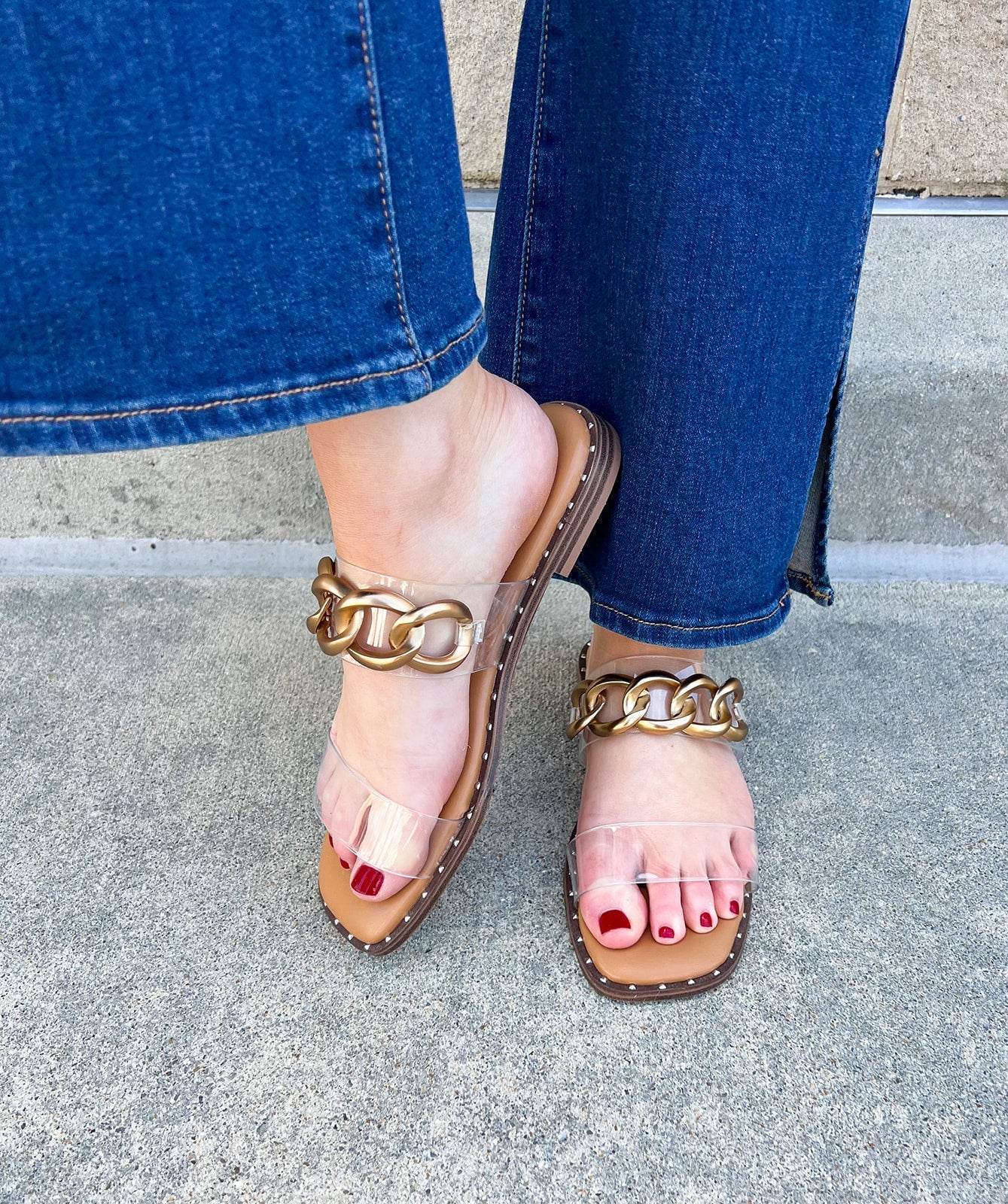 [Corkys] Catch Flights Not Feelings Sandals in Deep Brown - The Pink Pineapple 850